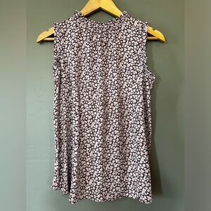 Loft Maternity Top in Floral Red